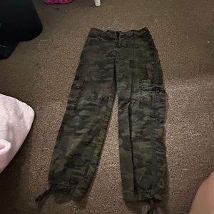 Camo cargo pants